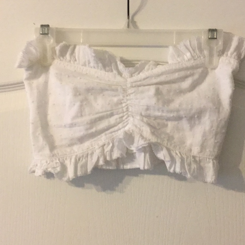 Ruffled Brandy Melville Tube Top